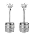 thumbnail image 1 of MasteelfCA 2Pcs Stainless Steel Tea Filter Creative Tea Infuser Kitchen Tea Filter, 1 of 8