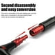 thumbnail image 2 of Adaptador Conector Red Inmersión Aterrizaje Pesca Varilla Liberación Rápida () Rojo, 2 of 4