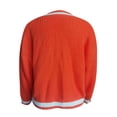 thumbnail image 5 of Gibobby Sueter para mujer invierno Suéter informal para mujer Top con cuello en V Color Blocking Pullover Camisa de manga larga de punto Elegante suéter cálido(Naranja,G), 5 of 5