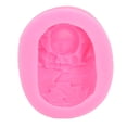 thumbnail image 3 of Lindos moldes de silicona, moldes para bebés, moldes de silicona rosa para bebés, molde de silicona para pasteles, rendimiento confiable, 3 of 14