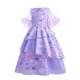 thumbnail image 5 of Disney-Disfraz De Encanto para niña, vestido De princesa con manga acampanada, con volantes, para fiesta De cumpleaños, 5 of 5