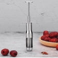 thumbnail image 2 of Deshuesador de cerezas, removedor de corazón de aceitunas, deshuesador portátil de dátiles rojos, deshuesador de semillas de cereza, de acero inoxidable, utensilio de cocina para frutas, 2 of 4
