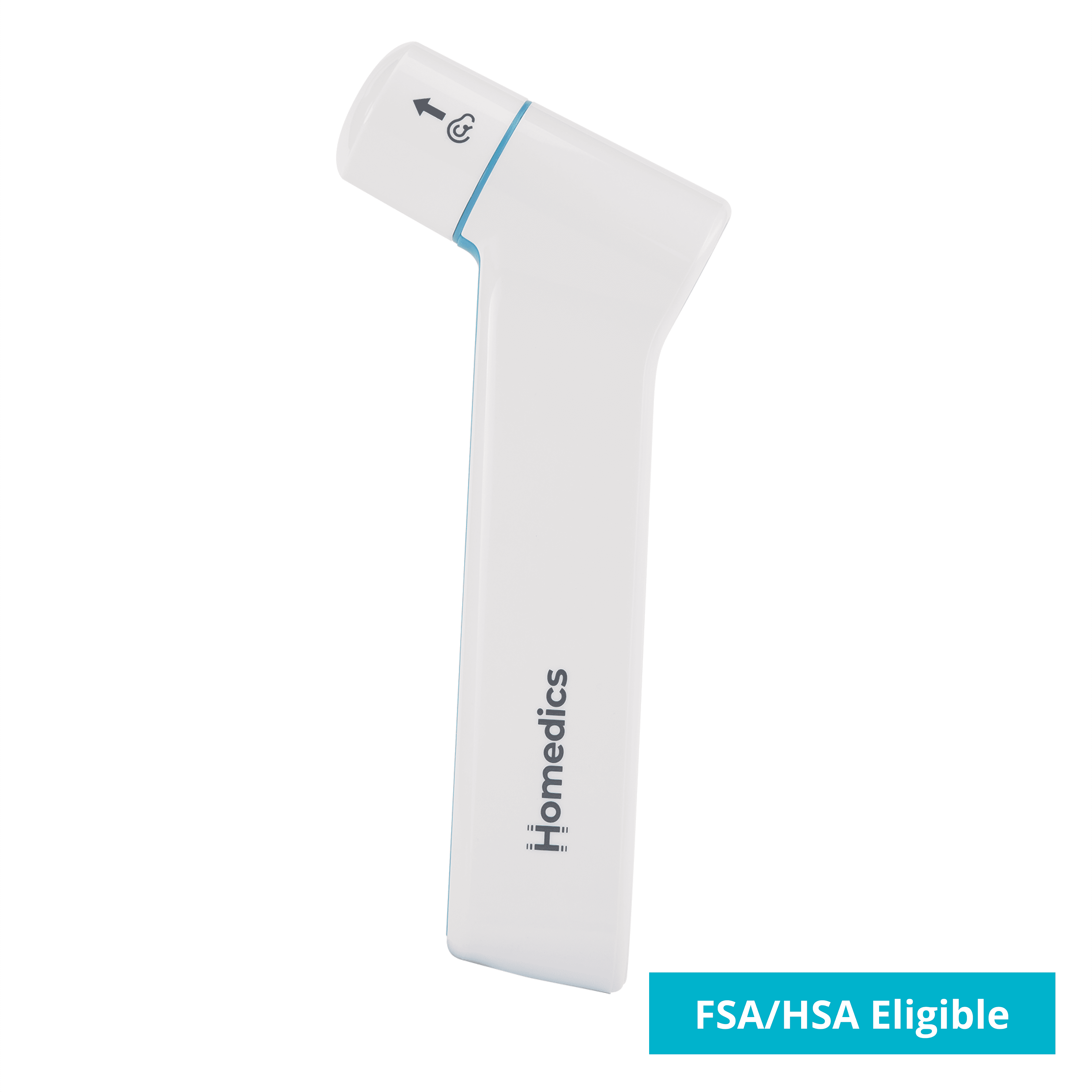 Homedics Infrared Ear/Forehead 500 Series Thermometer, No Touch, Easy to Use, Instant Results for All Ages