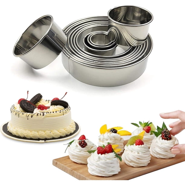 Nuevo 7PCS 12PCS Molde De Silicona Redondo Para Pastel Molde Para Galletas - China Molde De Pastel De Galleta De Silicona Y Molde De Silicona Precio