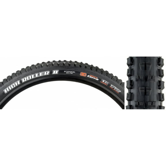 Maxxis High Roller II 27.5x2.30" MTB Tire Folding Black TLR EXO 3C MaxxTerra