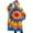 Colorful Tie Dye-1, variant on Oversized Wearable Blanket Hoodie,Colorful Tie Dye Mandala Pattern Sherpa Blanket Hoodie with Super Pockets,Super Warm Fuzzy Pullover for Women & Men