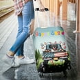 thumbnail image 3 of Happy Easter Mastiff American Flag Truck Bunny Ears Travel Luggage Cover Mastiffs Dog Lover Gifts Idea Suitcase Dust Protective Decor - 03001, 3 of 5