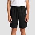 thumbnail image 2 of Yindaity Shorts for Kids Boys Boys Quick Dry Breathable Athletic Shorts Elastic Waist Summer Shorts(Black,8-9 Years), 2 of 8