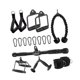 thumbnail image 3 of Barra recta con asa para dominadas, barra de entrenamiento de fuerza, color negro, accesorios para remo. Estilo B, 3 of 9