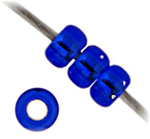 Miyuki Glass Seed Beads 11/0 (250g) DB0020 Silverlined Cobalt Bead for DIY