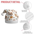 thumbnail image 6 of Cauagu cute Rainbow Animal for Adult Christmas Hat,1-Pack Xmas Holiday Hat Santa Hat for Women & Men Festive Headwear Accessories Fit for Christmas/New Year/Party, 6 of 6