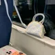 thumbnail image 5 of Bolsos de mano a cuadros azules MBTI para mujer, pequeños y bonitos bolsos de hombro con lazo, diseño de moda, estilo Harajuku, estilo literario Kawaii, monedero para mujer, 5 of 5