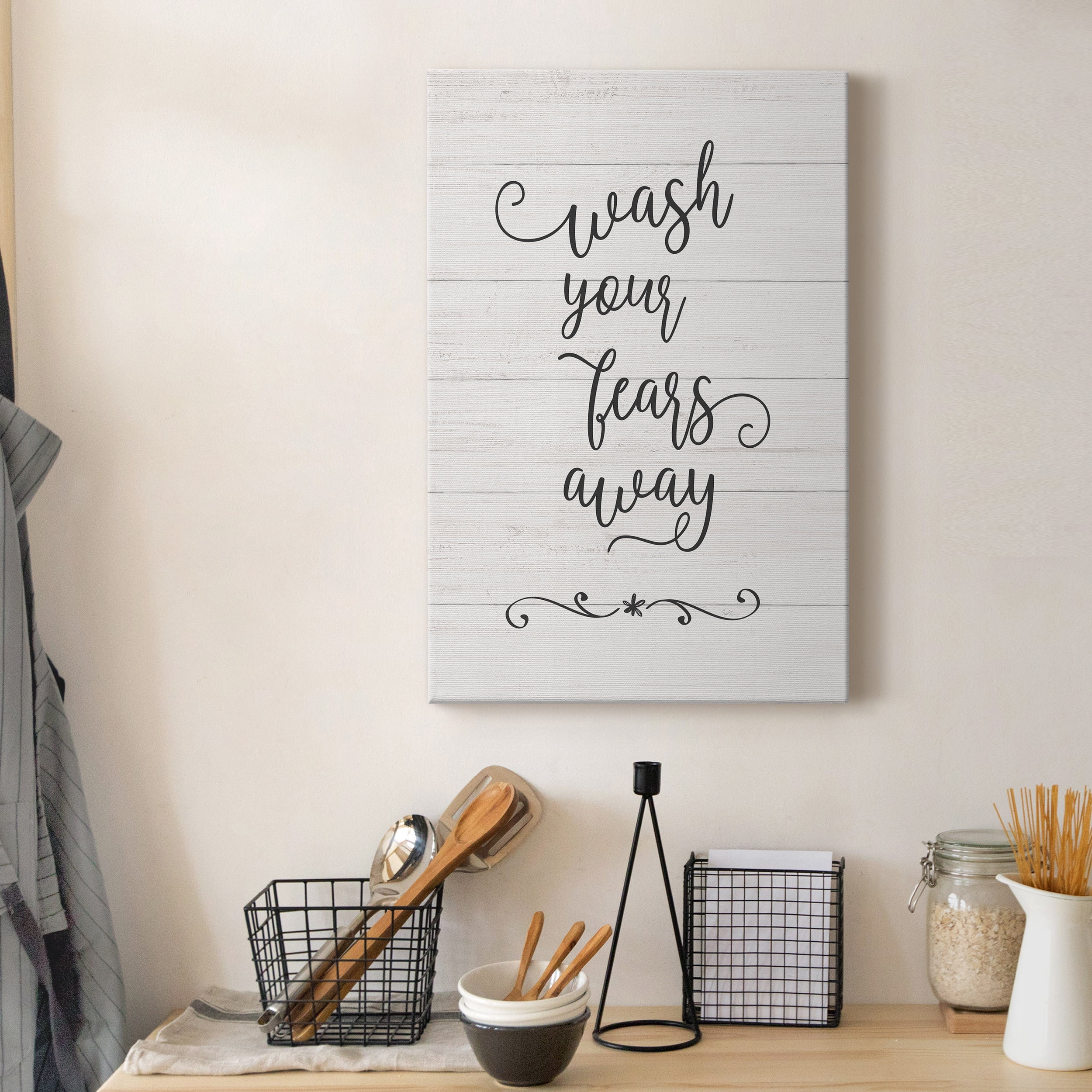 Wash Fears Premium Gallery Wrapped Canvas - Ready to Hang - 24 x 36