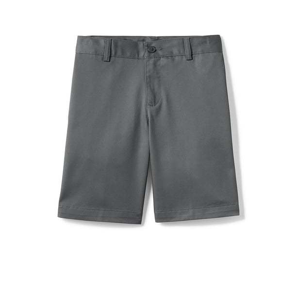 Lands' End Lands' End Boys School Uniform Plainfront Chino Shorts