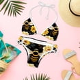thumbnail image 6 of Starry Bees in the Sky Detachable Sponge Adjustable Strap Bikini Set Two-Pack for Various Scenes, 6 of 6