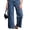 Ashleigh Blue, variant on Jeans for Women High Waisted Wide Leg Stretch Denim Cropped Ankle Jeans Vertical Seam Loose Fit Baggy Jeans with Pockets