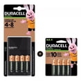 thumbnail image 1 of CARGADOR DURACELL CON 8 PILAS RECARGABLES AA 1.2V, 1 of 2
