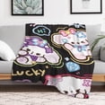 thumbnail image 6 of NONOMOCHI Throw Blanket Flannel Anime for Girls Boys Men Women, 6 of 7