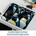 thumbnail image 6 of Penguin Printed Gaming Mousepad Desk Pad, Square 8.3x9.8 Inch Non-Slip Rubber Bottom Mouse Mat for Office and Gaming, 6 of 6