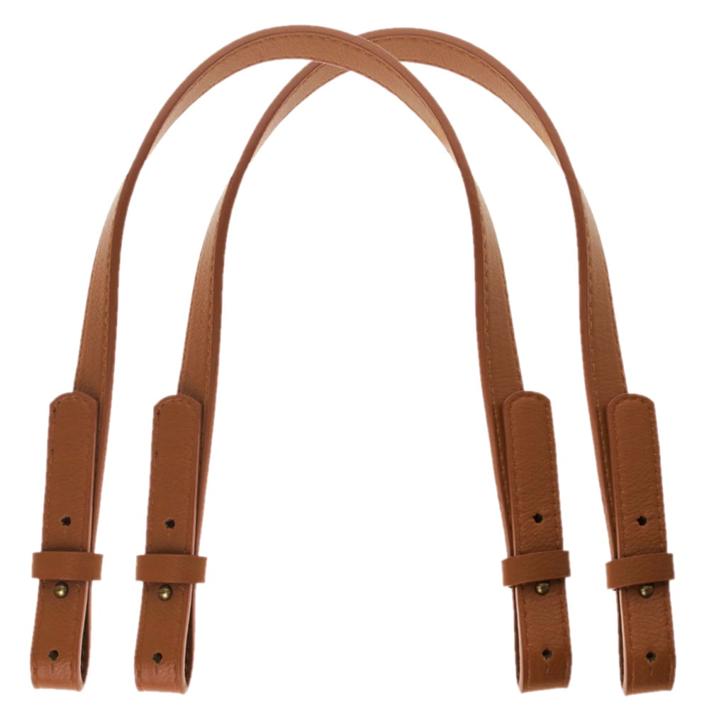 2Pcs Replacement Purse Leather Strap Handle Shoulder Crossbody Handbag Bag Belt