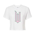 thumbnail image 2 of Wicked - A Story Of Two Halves - Juniors Cropped Graphic T-Shirt, 2 of 5