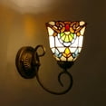 thumbnail image 4 of Lámpara de pared vintage aplique decorativo para cafeterías, dormitorios, pasillos, balcones con luz LED cálida, material de hierro y vidrio, 12W, 26x25x15 cm, 4 of 8