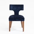 thumbnail image 2 of Mid Century Modern Dining Chairs Set of 2, Farmhouse Linen Fabric Upholstered Accent Chair,Kitchen Chairs with Hardwood Frame, Beige, 2 of 15