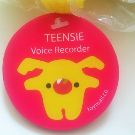 Toymail Teensie Voice Recorder App Toy Mini Voice Recorder Bitsy BAT (Best Iphone Field Recorder App)