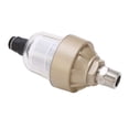 thumbnail image 3 of Water Drain ValveG1/2in Translucent Water Drain Floating Ball Drain Valve Air Filter Drain Valve Elevated Design, 3 of 5