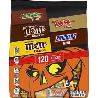Wonka Assorted Halloween Spider Variety Candy Pack, 71 Oz., 265
