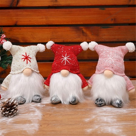 

Deal of the Day Clearance Christmas Decorations Tantouec Fall Decorations Christmas Decoration Horn Hat Luminous Old Man Figurine Ornaments Home Decor 3Pc Doll up to 50% Off
