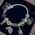 thumbnail image 3 of Abalorio de Los Vengadores de regalo de Star Wars, cuentas de plata de ley 925 adecuadas para pulsera Pandora Original de mujer, joyería DIY, 3 of 4