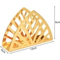 thumbnail image 2 of 2 Pcs Porte-Serviettes Distributeur de Mouchoirs Creux Porte-Serviettes en Papier Triangulaire pour Table, 2 of 5
