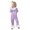 Purple, variant on YWOAGH Children Casual Comfort Solid Color Pajamas Set Long Sleeve Shirt and Pants Two Piece Outfit Baby Girl Outfits for Kids Pink 14 Years