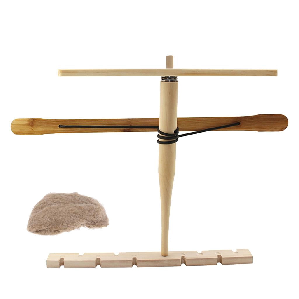 harayaa Outdoor Primitive Fire Starter Wood Bow Drill Survival Friction B Double