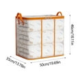 thumbnail image 3 of Summer Savings Clearance! Closet Organizers and Storage QTOCIO Quilt Storage Bag Moving Luggage Packing Bag Large Capacity Clothing Quilt Organizer Humidity And Water Proof, 3 of 6