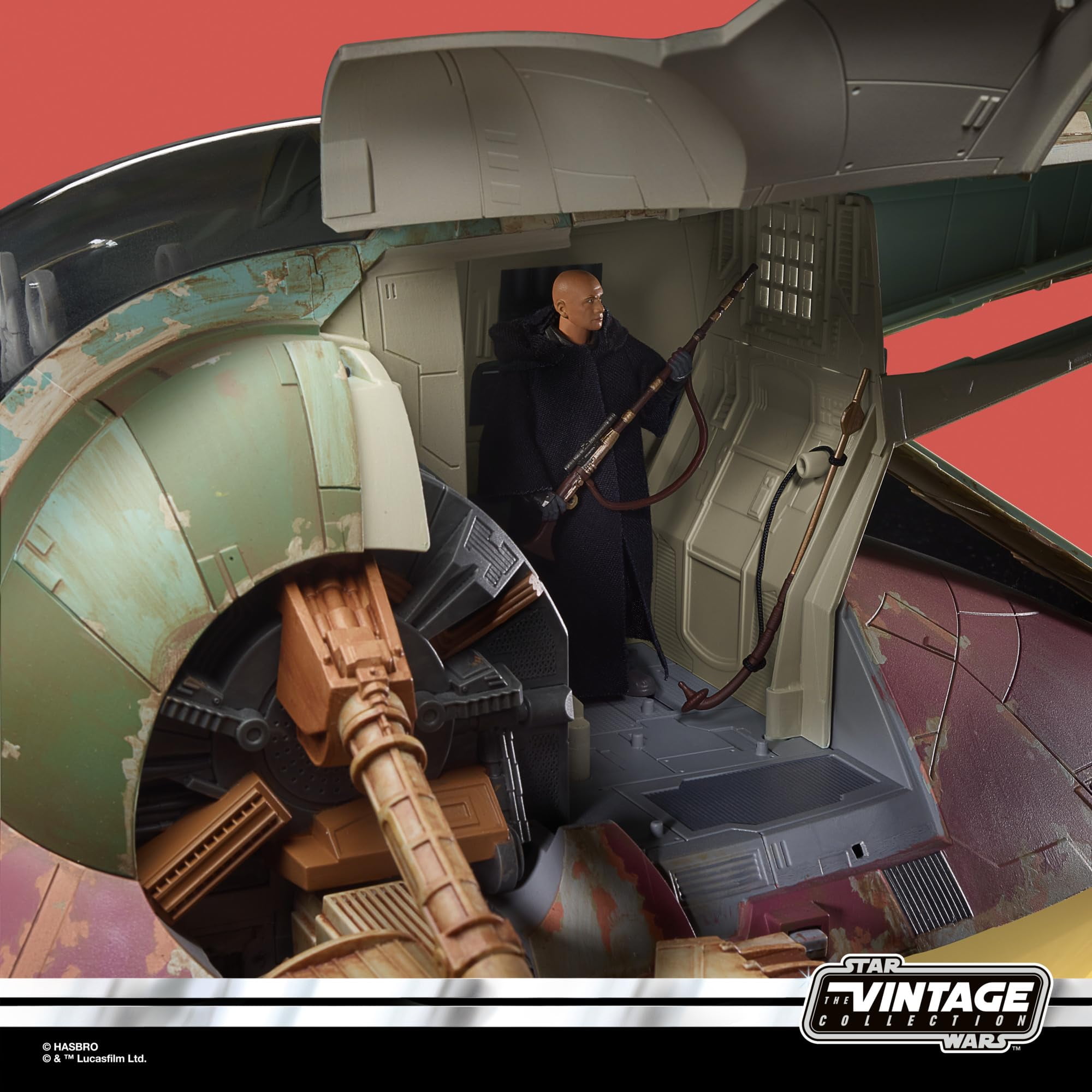 Star Wars Boba Fett's Starship Book of Boba Fett Vintage Collection 3.75in Scale