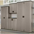thumbnail image 2 of Suncast Shelving Storage Cabinet, 72 in H, 30 in W, 20-1/4 in D, Recessed Pull, Padlock Hasp, 3 Shelves, 2 of 2