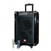 Nutek Bluetooth Portable Powered Sound System with Rechargeable Battery