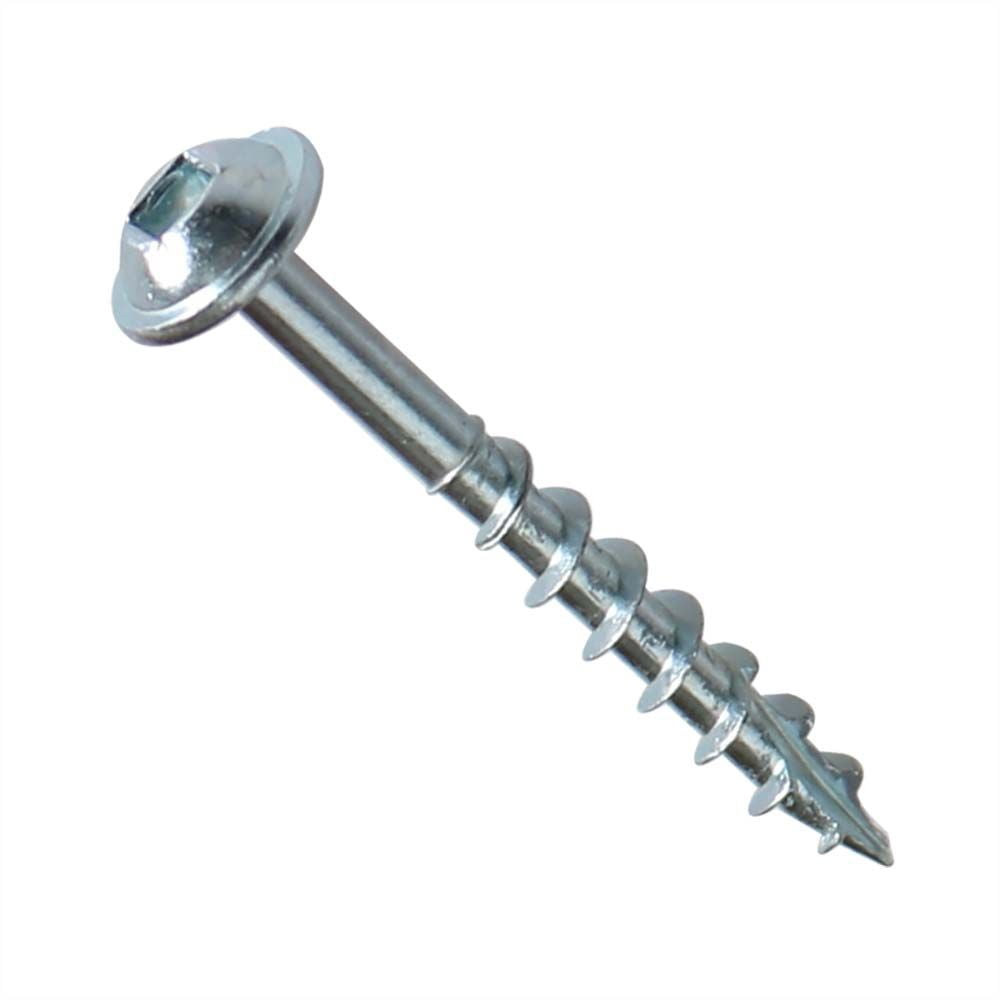 Big Horn 12609 250 Pocket Hole Screws, 11/4Inch (32mm), 7 Fine Thread, Washer Head