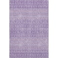 thumbnail image 2 of Addison Rugs Mayfield Washable Transitional Boho Lavender Rectangle Rug, 9' x 12', 2 of 6