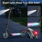 Electric Scooter for Adults, 600W, 30 Miles & 25 MPH Max, 10 Pneumatic Tires Portable Folding Design,Commuting E-Scooter Blue