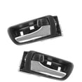 thumbnail image 1 of Inside Door Handle Black Chrome Driver Passenger PAIR For Toyota 2002-2006 Camry, 1 of 1