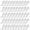 White, variant on Women's Viscose Bamboo No-Show Socks – Soft, Breathable, Arch Support – 50-Pair Low-Cut Bulk Pack