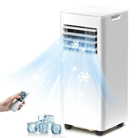 Havato 10,000 BTU Portable Air Conditioners Up to 450 sq.ft, 4in1 Standing Smart Cooling AC with Remote, Dehumidifier, Fan, AC Units portable Cools Room, 3 Modes, 24-hour timer, LED Display, Bedroom