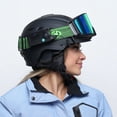 thumbnail image 7 of VIKING Heated Magnetic Anti-Fog Green Ski Goggles + Bonus PC Rose Revo Blue Lenses, 7 of 7