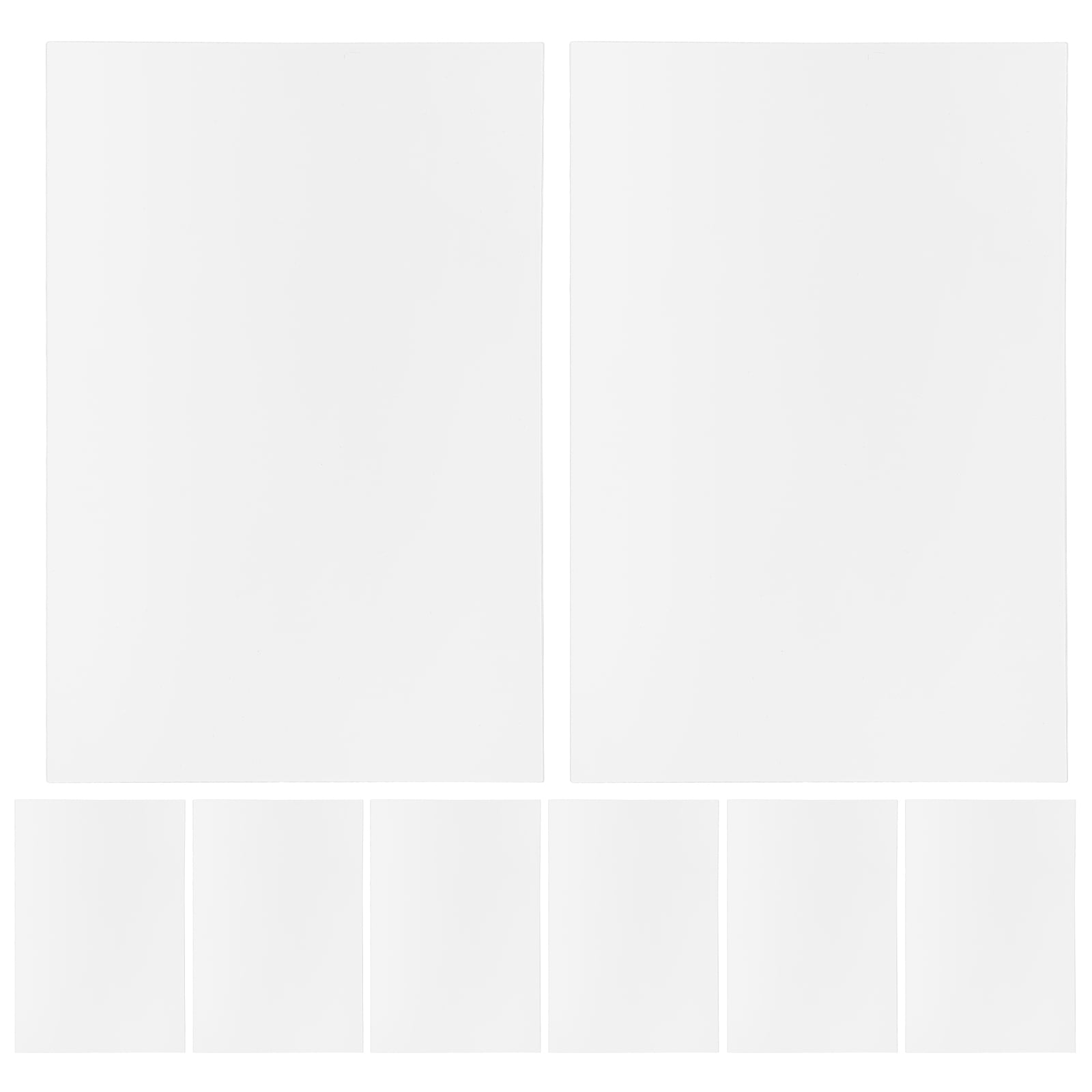 BESTYASH 10pcs Acrylic Photo Frame Blank Board for DIY Display Projects