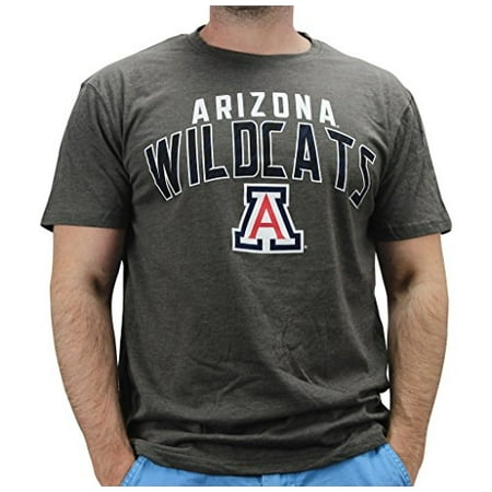 - 4th and 1 Men's Arizona Wildcats T Shirt Grey
