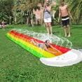 thumbnail image 2 of Tobogán de agua inflable para niños, juguetes de agua al aire libre para patio trasero, regalos de verano, 2023, 2 of 4