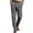 Dark Gray, variant on Mens Dress Pants Lightweight Waffle Elastic Drawstring Waist Textured Fabric Oversized Straight Casual,Sizes S-3XL